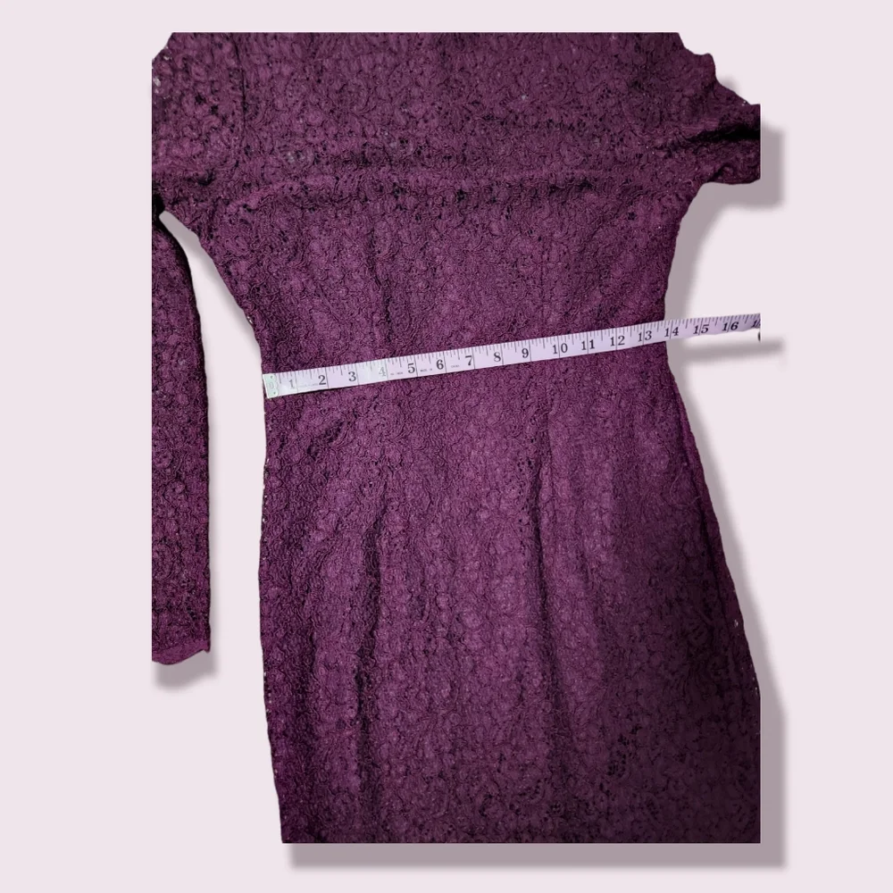 Wine cocktail dress - Picture 7 of 8